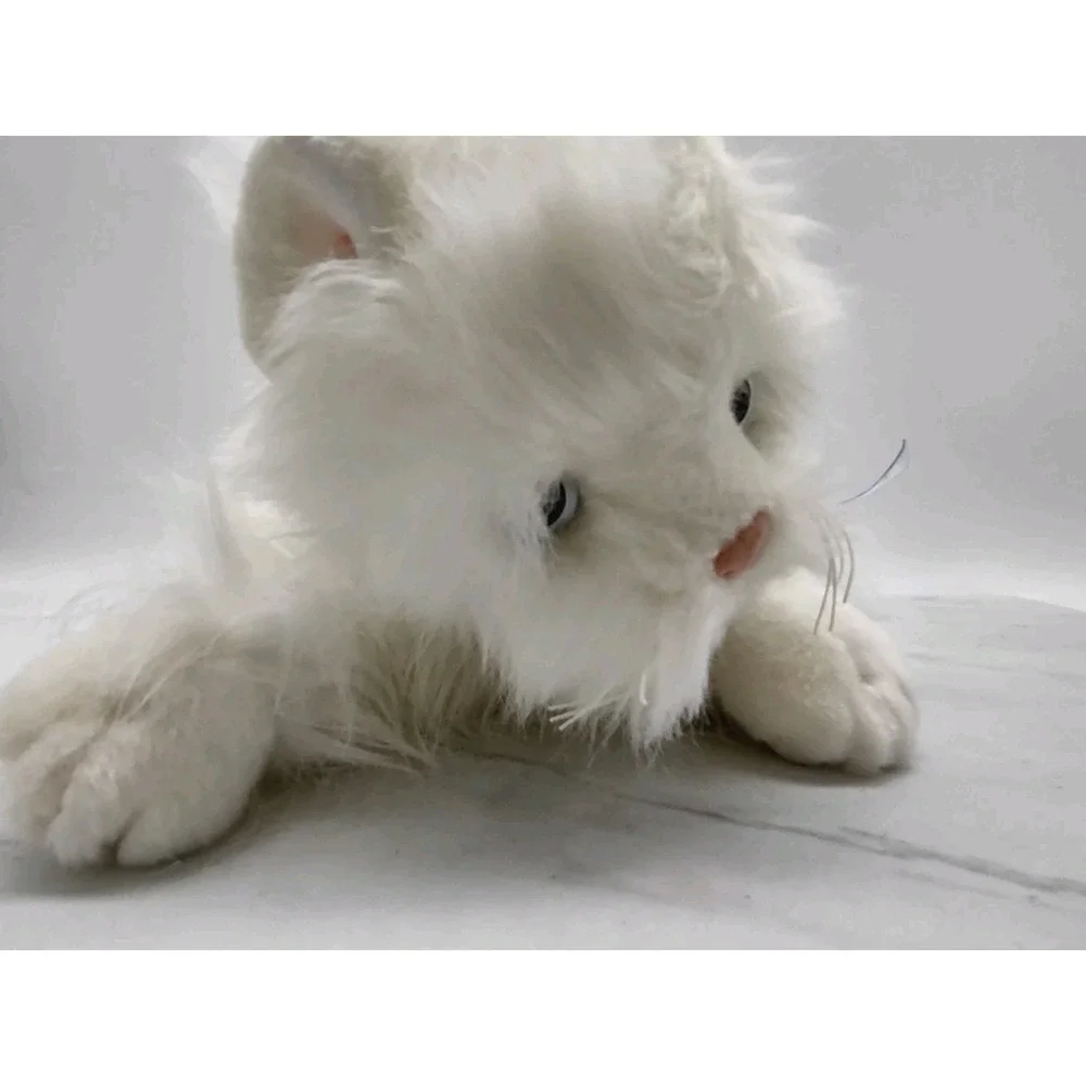Ty Classic SUGAR White Persian Cat 12